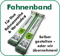 Fahnenbänder für Ihre Feste