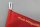Bootsflagge ca.30x45 viereckig - Band weiss - oben & unten Band