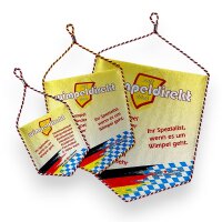 Fünfeckwimpel L - 14x18cm